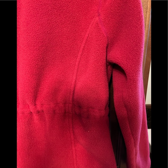 ♥️ Host Pick♥️ L.L. Bean Polartec Fleece Jacket, Raspberry, Small Petite - Picture 12 of 13